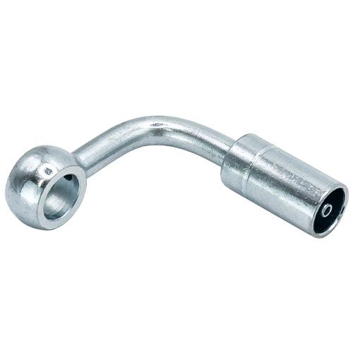 <p>Banjo  |  7/16 hole  |  10mm thick  |  90 deg bend</p>