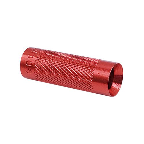 <p>Crimp shell insert  |  red</p>