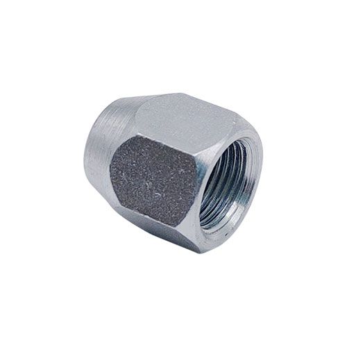 <p>Rohrmutter | Innengewinde | M12 x 1  |  16mm Sechskant</p>