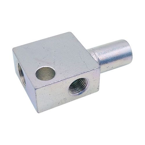 <p>Fitting - Innengewinde M10 x 1 - 12 x 1 (mit Montagebohrung)</p>