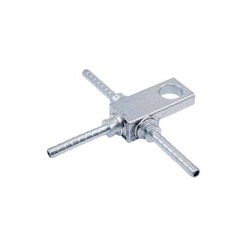 <p>Crimp-T-Stück |  8mm Bohrung</p>