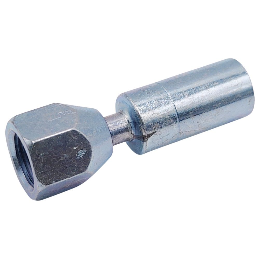 <p>Female swivel  |  M12 x 1  | 45 deg double flare</p>
