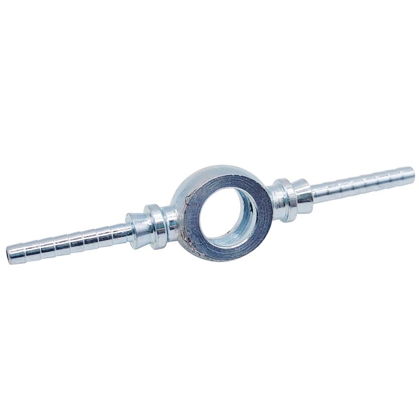 <p>Crimp union  |  10mm hole  | 8mm thick</p>