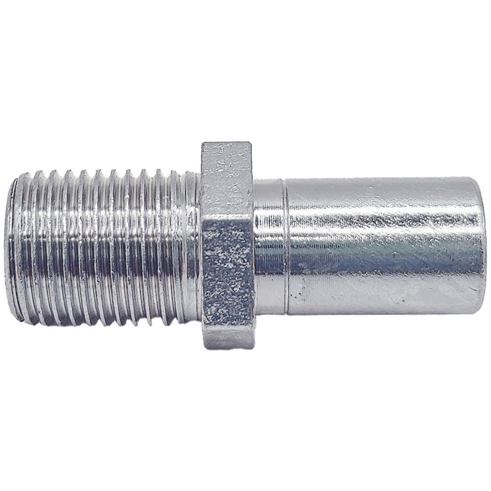 <p>Metric female  |  M10 x 1 port (DPS)  |  M16 x 1.5 ext thread</p>