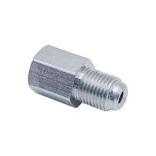 <p>Male-female adapter  |  3/8-24 UNF port  |  M10 x 1 stud</p>