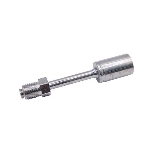 <p>Male swivel  |  3/8-24 UNF  | 45 deg single flare  | stainless</p>