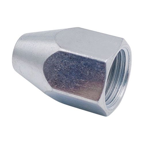 <p>Rohrmutter | Innengewinde | M18x 1.5   | 21mm Sechskant</p>