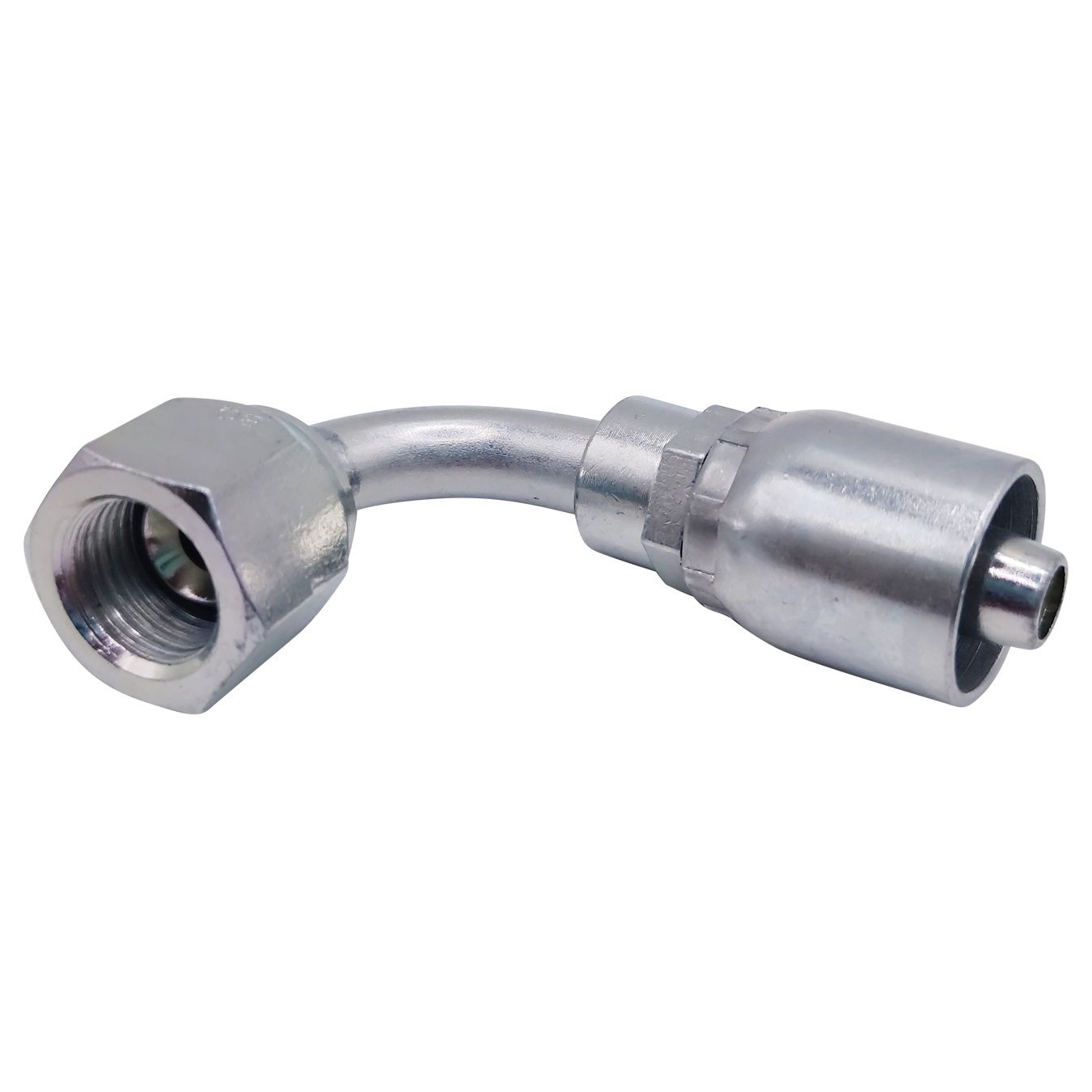 <p>Innengewinde  Drehbar  | 5/8-18 UNF  |  13/16 Sechskant| 90° gebogen</p>