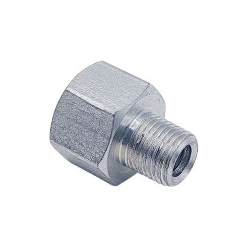 <p>Male-female adapter  |  M14 x 1.5 port  |  1/8-27 NPT stud</p>