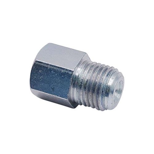<p>Male-female adapter  |  1/8-27 NPT port  |  1/2-20 UNF stud</p>