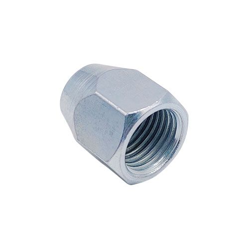 <p>Rohrmutter | Innengewinde | 1/2-20 UNF  |  5/8 Sechskant</p>