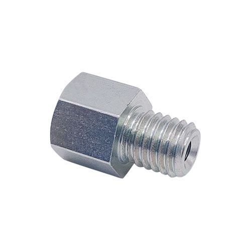 <p>Male-female adapter  |  1/8-27 NPT port  |  M10 x 1.5 stud</p>