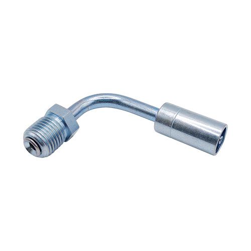 <p>Male swivel  |  9/16-18 UNF  | 45 deg double flare</p>