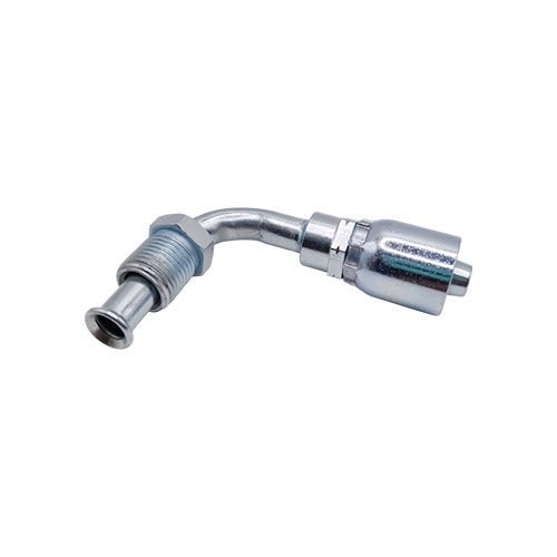 <p>Aussengewinde Drehbar  | M16 x 1.5  |  45° Doppel-Bördel |  90° gebogen</p>