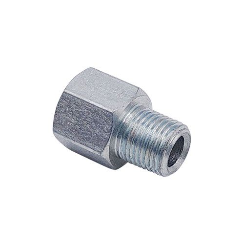 <p>Male-female adapter  |  M12 x 1.5 port  |  1/8-27 NPT stud</p>