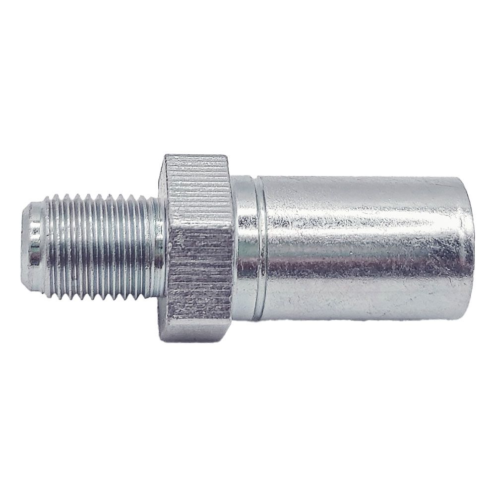 <p>Metrisches Aussengewinde |  M10 x 1  |  16mm Sechskant</p>