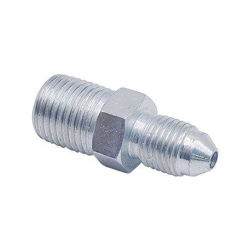 <p>Male-male adapter  |  3/8-24 UNF stud (-03 JIC)  |  1/2-20 UNF stud</p>