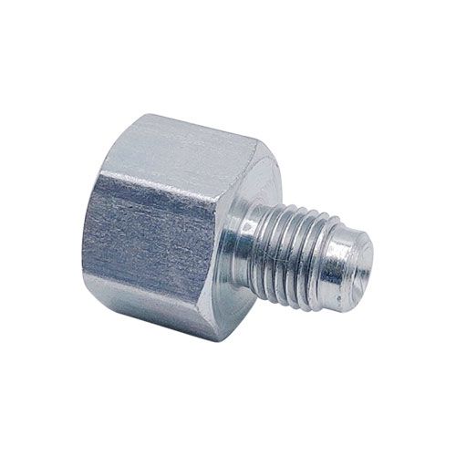 <p>Male-female adapter  | 9/16-18 UNF port  |  3/8-24 UNF stud</p>