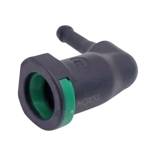 <p>Schnellverbinder | 3/8 Innengewinde auf 5/16 Außengewinde | 90°</p>