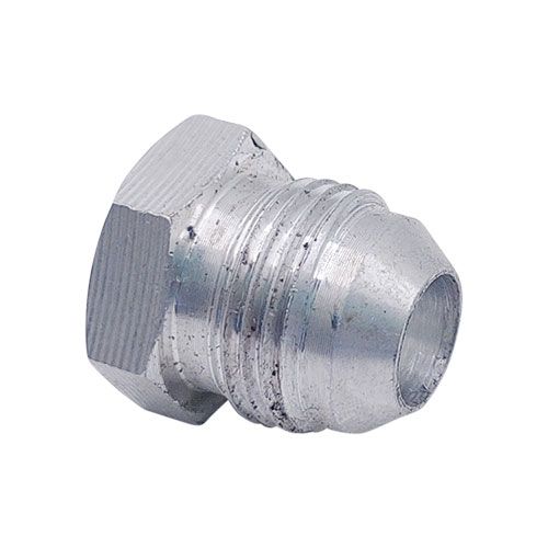 <p>Braze-on stud  |  3/4-16 UNF thread  |  1/2 tube size  | aluminum</p>