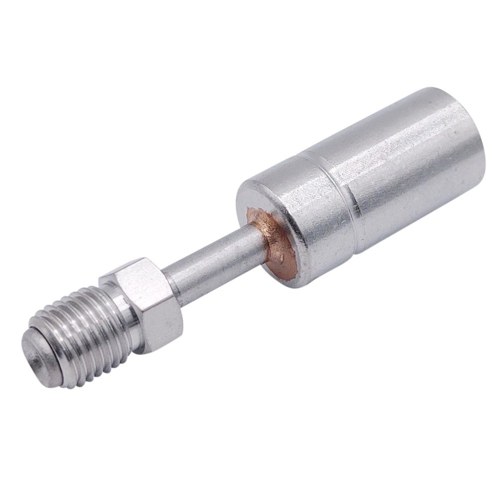 <p>Male swivel  |  3/8-24 UNF  | 45 deg double flare  | stainless</p>