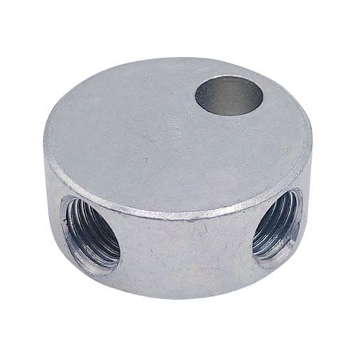 <p>Tee  |  3/8-24 UNF ports (3)</p>