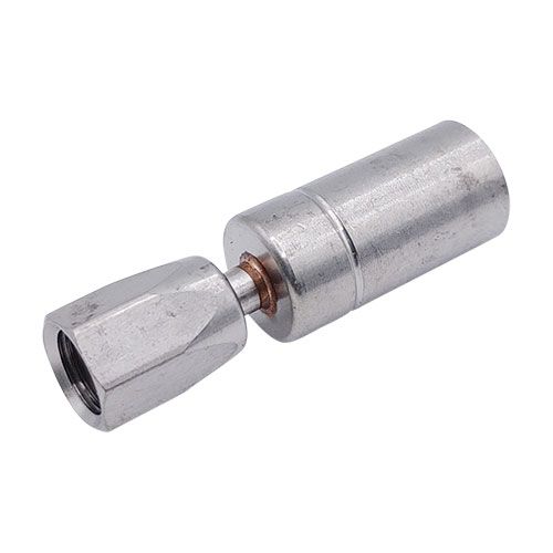 <p>Female swivel  |  3/8-24 UNF |  37 deg double flare  | stainless</p>