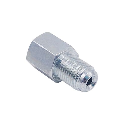 <p>Male-female adapter  |  M10 x 1.25 port  |  M10 x 1 stud</p>