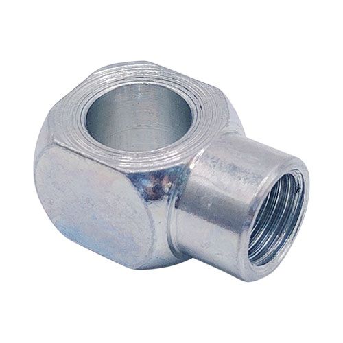 <p>Banjo adapter  |  block  | 13mm hole  |  1/2-20 UNF port</p>