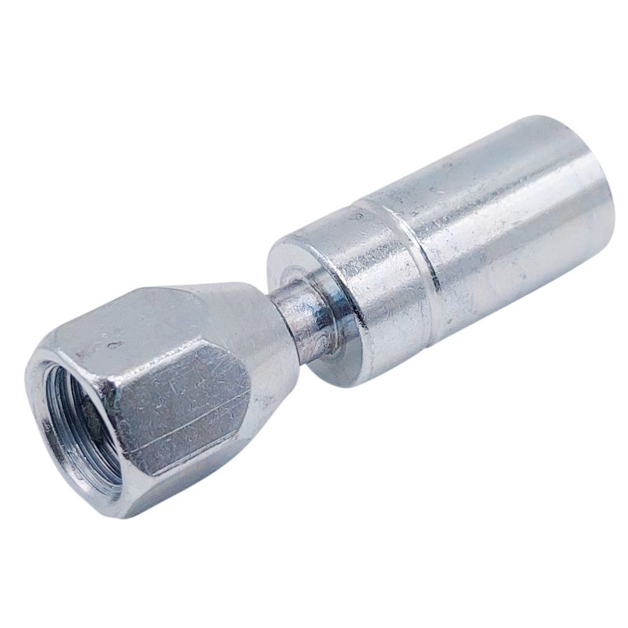 <p>Female swivel  |  7/16-20 UNF |  37 deg double flare  | straight</p>