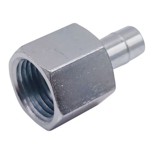<p>Adapter | 10mm FuelFlex auf Innengewinde M16 x 1,5 | Anstoß-Sitz | Messing</p>