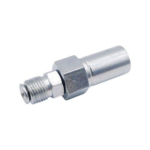 <p>Male swivel  |  7/16-24 UNS  | 45 deg double flare</p>