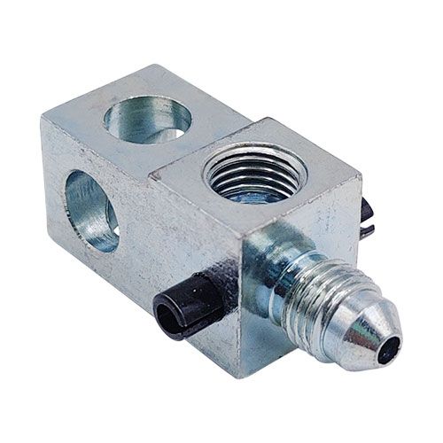 <p>JIC elbow  |  3/8-24 UNF port |  3/8-24 UNF stud (-03 JIC)  |  for Nissan</p>